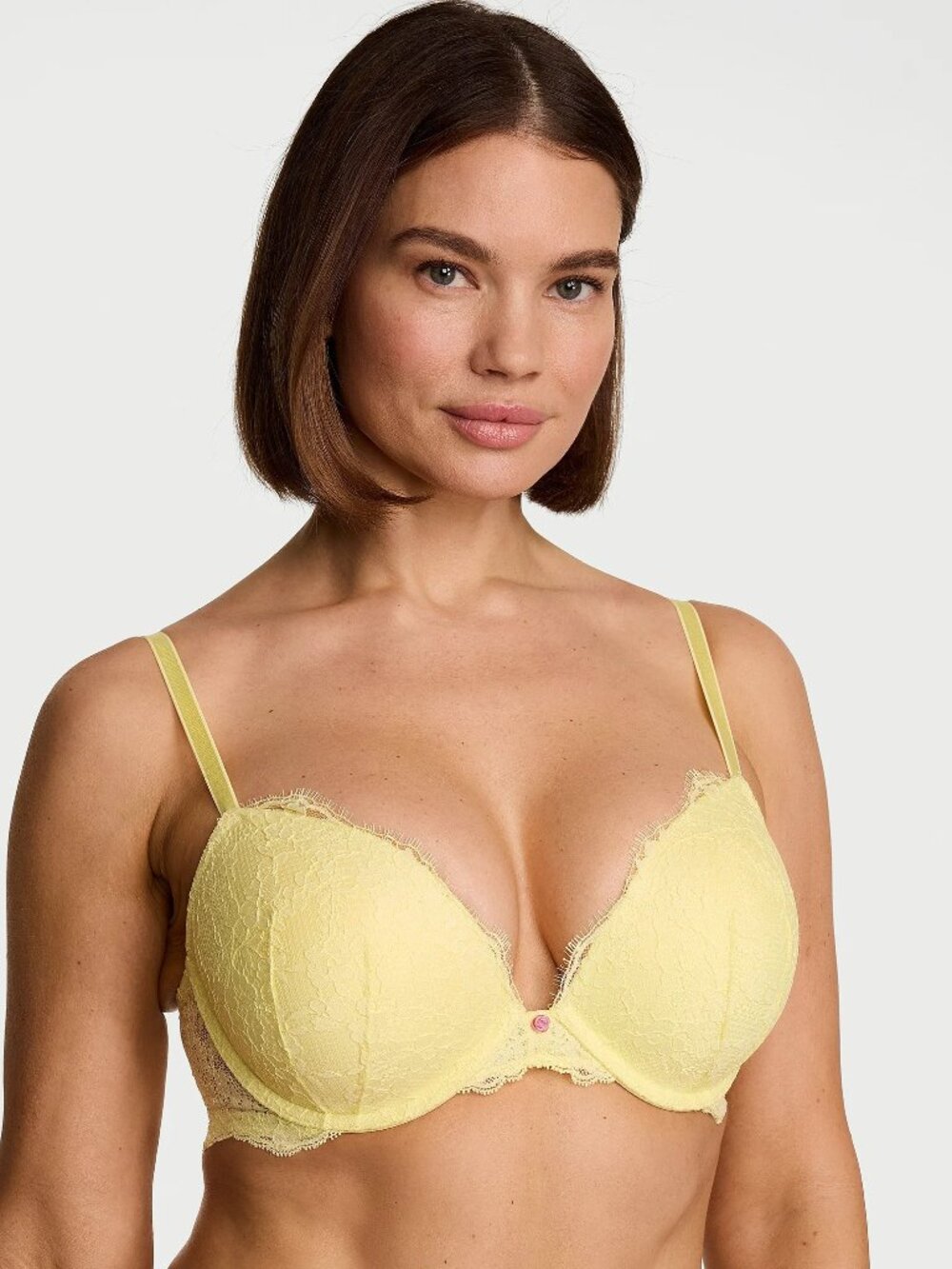 Victoria's Secret Dream Angels Lace Push-Up Bra Size 36B NWT Lemonade